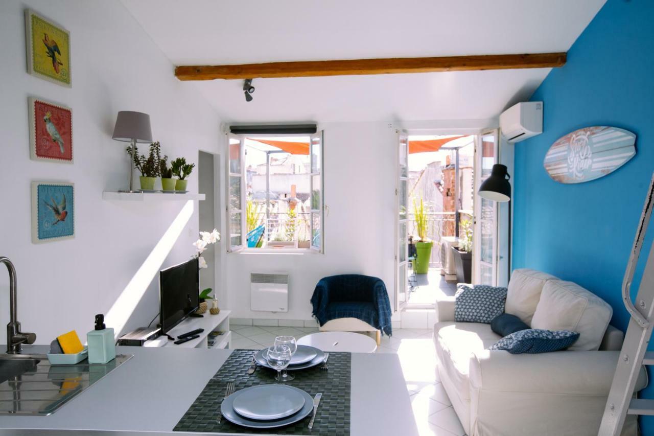 Apartment 2 Pieces Avec Grande Terrasse - Centre De Toulon